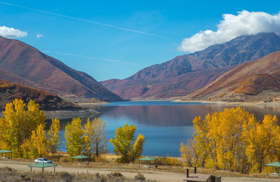 Deer Creek State Park, Utah, USA